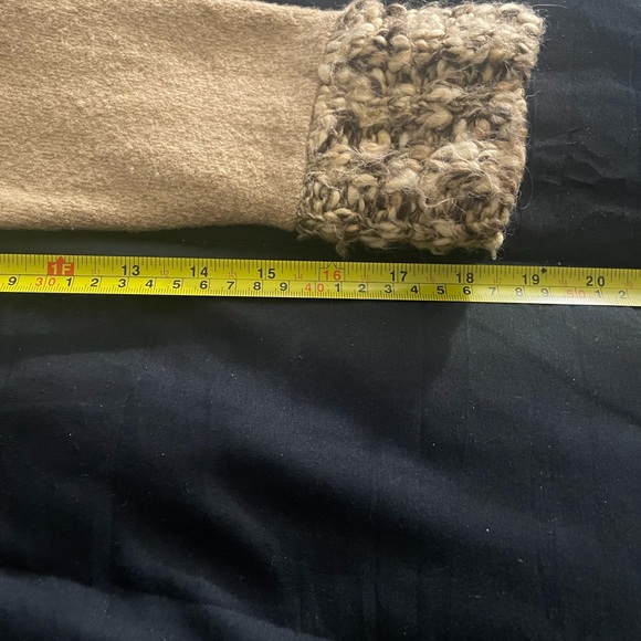 Lightweight tweed knit wool blend vintage sweater size large - Picture 7 of 7